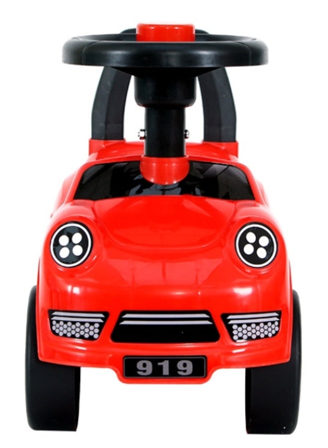 DAT Baby Ride-On Push Car for Toddlers with Safety Backrest, Horn Steering Wheel & Anti-Skid Tyres – 50×21.5×32cm - Image 2